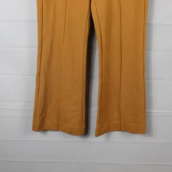 Maeve Mustard Wide Leg Pants - Picture 3 of 12